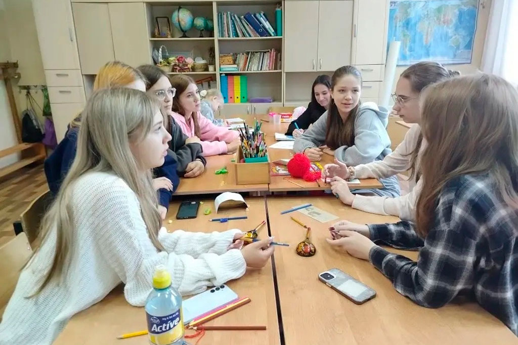 В лагере труда и отдыха
