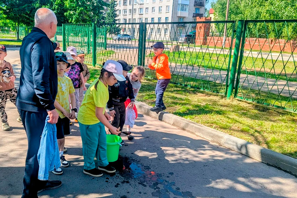 Сегодня в нашем  лагере