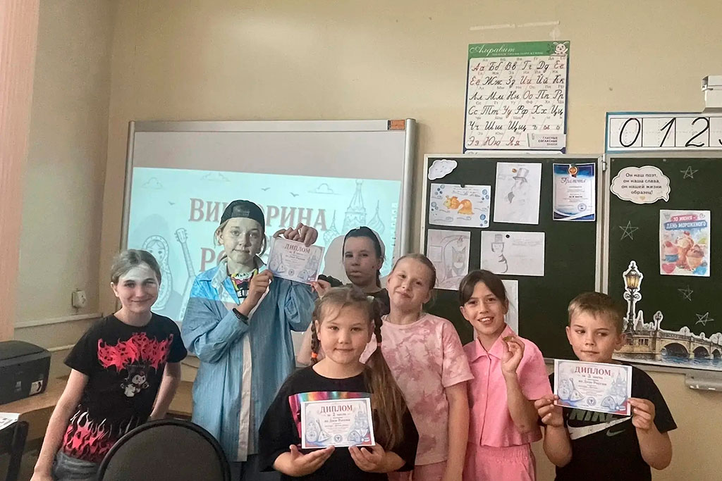 В нашем  лагере