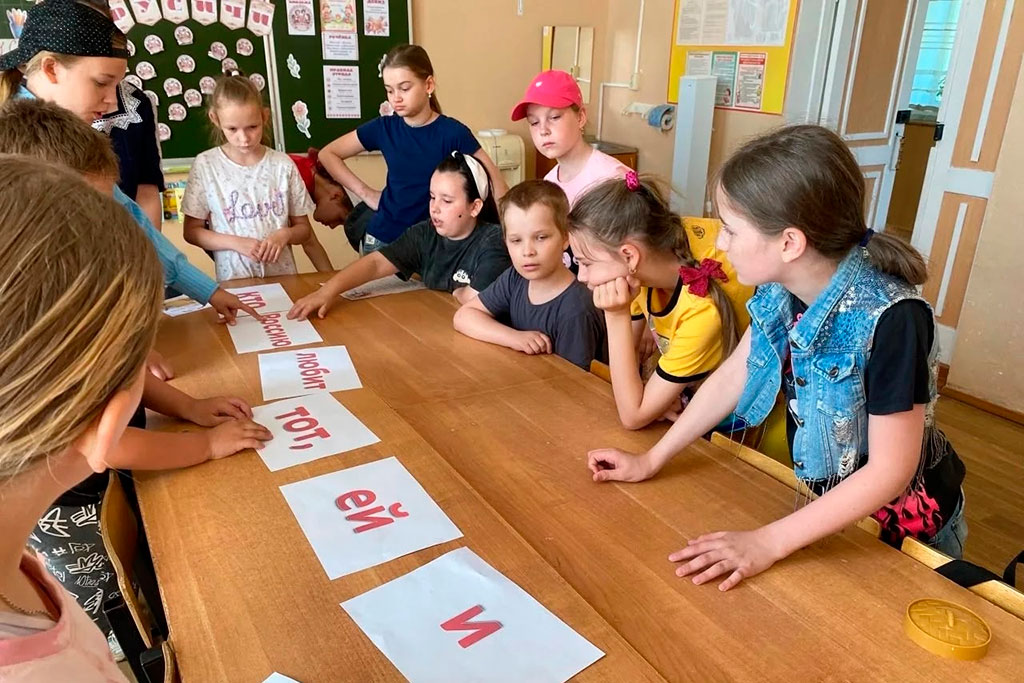 В нашем  лагере