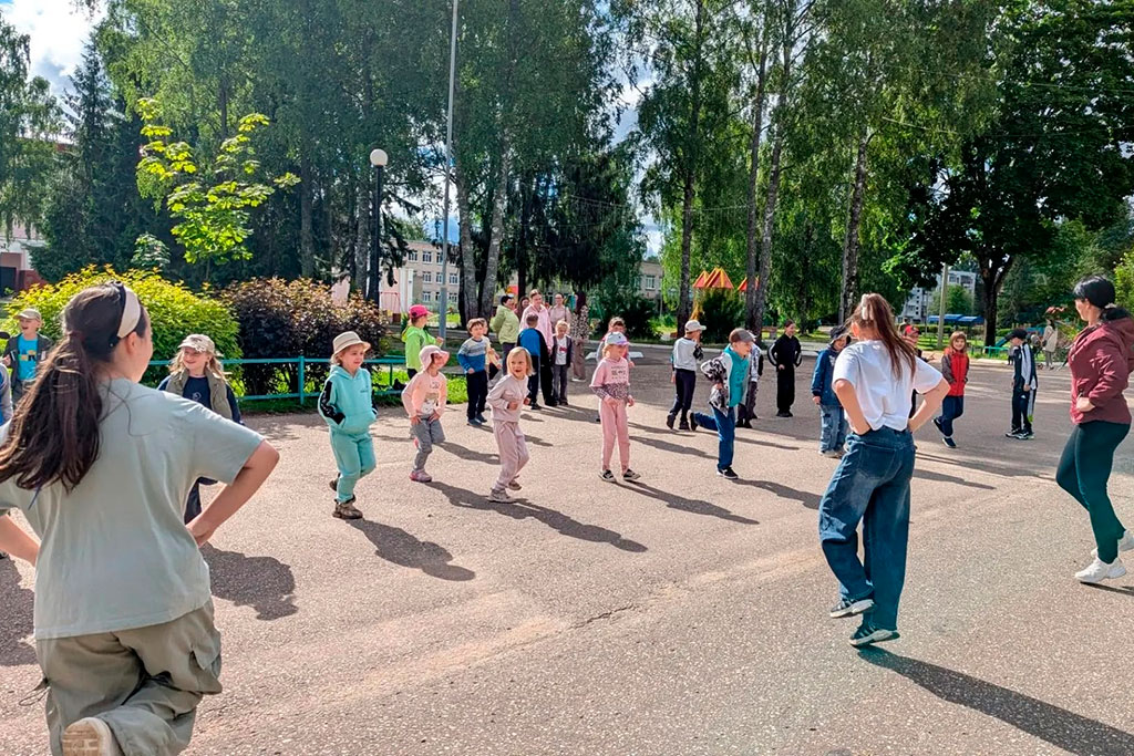 Сегодня в нашем  лагере