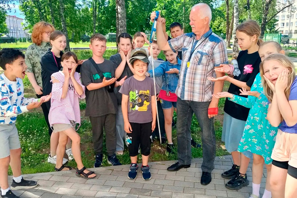 Сегодня в нашем лагере