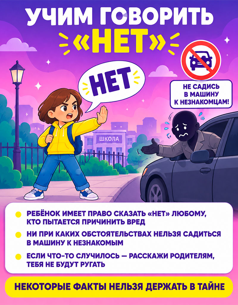 Памятка безопасности для родителей и детей