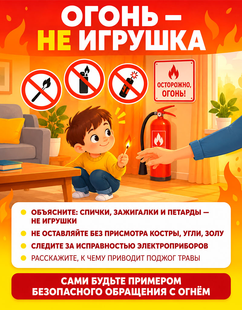 Памятка безопасности для родителей и детей